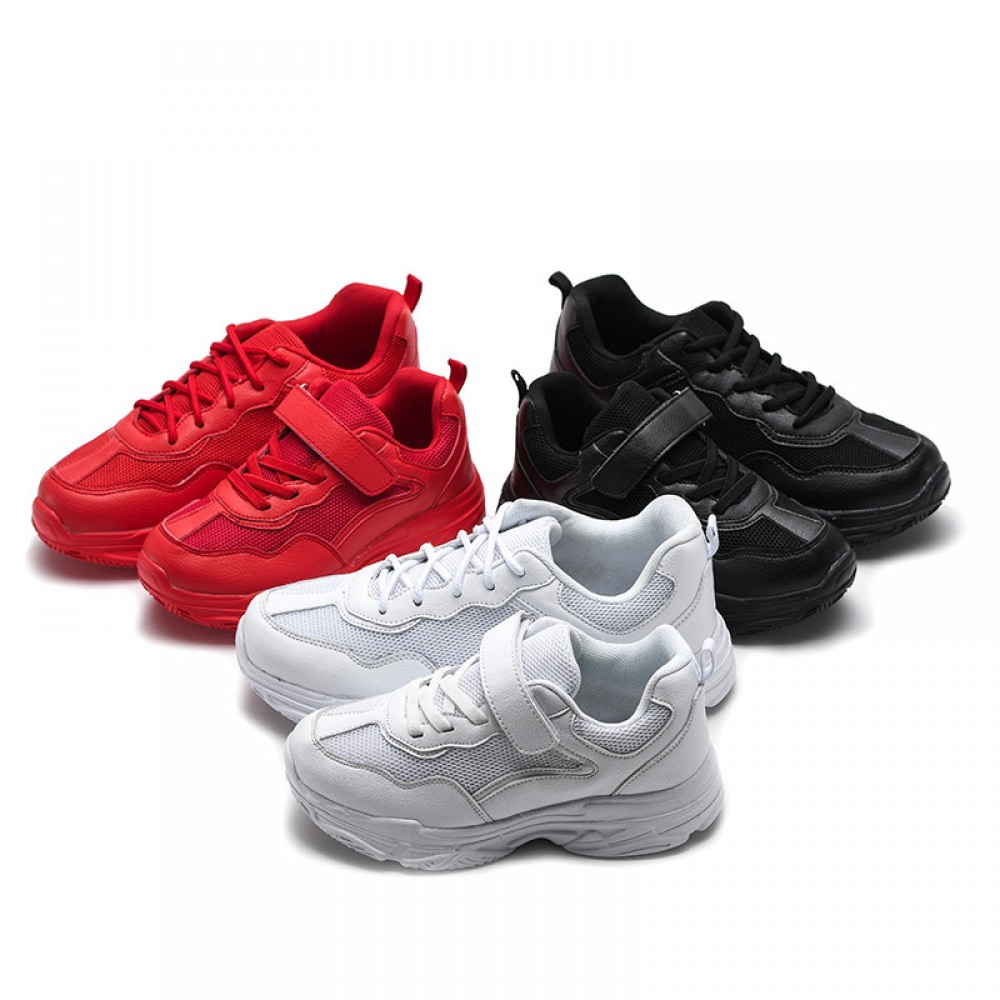 Parent-Child New Mesh Breathable Velcro Sports Shoes